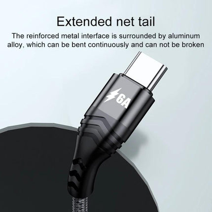 Versatile Charging Cable for Multiple Devices in Daily Use – braided 6A USB‑C multi‑connector cable with reinforced aluminum alloy angled plug