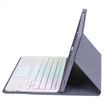 iPad 10th Generation Leather Keyboard Case with Backlight