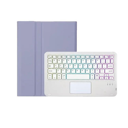 iPad 10th Generation Leather Keyboard Case with Backlight