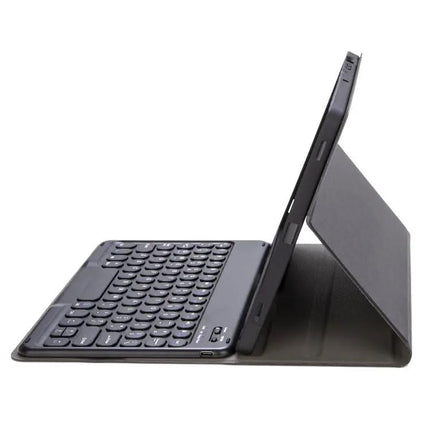 Bluetooth Keyboard Leather Case for 10th Gen iPad with Pen Slot