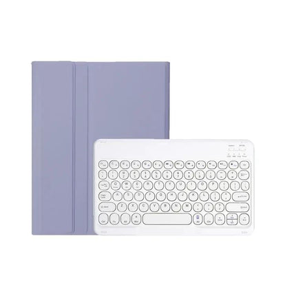 Bluetooth Keyboard Leather Case for 10th Gen iPad with Pen Slot