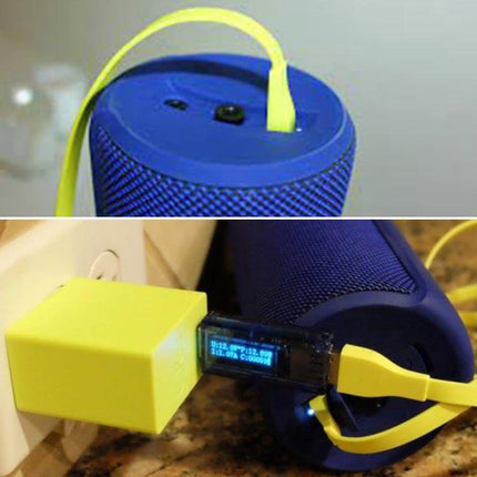 Micro USB Charging Cable 3 Foot For Bluetooth Speakers And Portable Devices bright yellow cable charging blue portable speaker