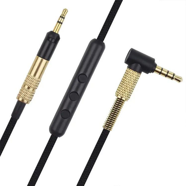 3.5mm to 2.5mm Headphone Cable With Wired Control 1.5m | Syndmart