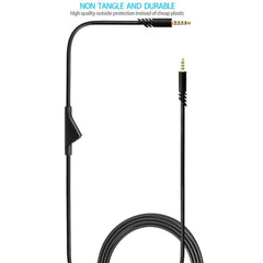 High-Performance Audio Cable for Logitech Astro A10 A40 Gaming Headsets