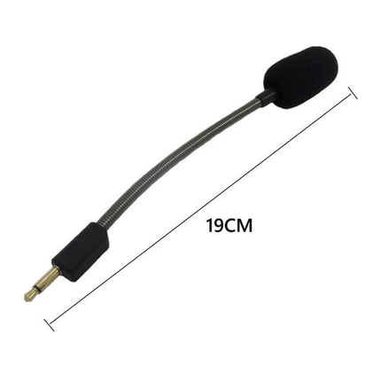 Noise-Cancelling Microphone for Razer BlackShark V2 Headsets – 19cm flexible boom with 3.5mm plug and foam windscreen, replacement mic for V2 series