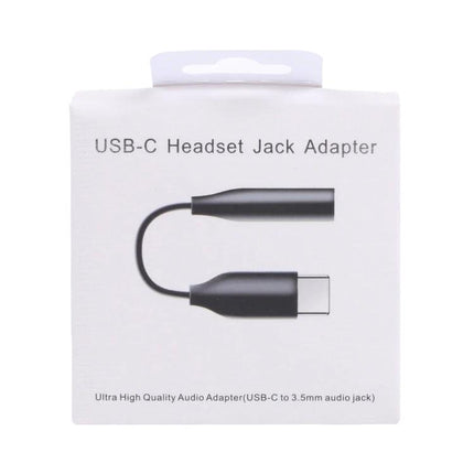 Daily Adapter for 3.5mm Headphones on Type-C Devices - compact USB-C to 3.5mm audio jack adapter for listening and calls