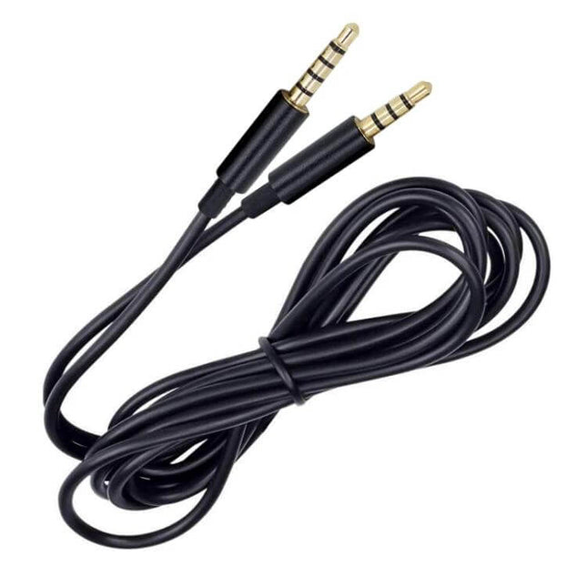 Replacement Audio Cable for Logitech Astro Gaming Headsets - gold‑plated 3.5mm cable for A10 A40 headsets, tangle‑free replacement