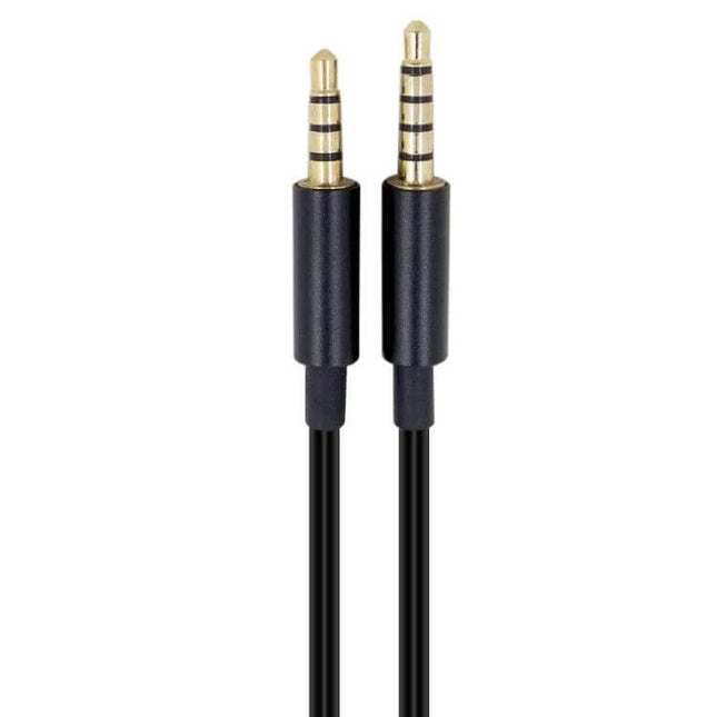 Alt Tag: Replacement Audio Cable for Logitech Astro Gaming Headsets black gold-plated 3.5mm stereo cable for A10 A40 headsets