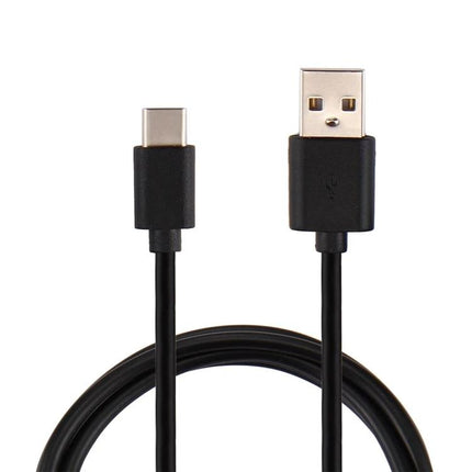 Cable for Charging Devices in Daily Home and Travel Use - black USB-A to Type-C charging cable for phone and data sync