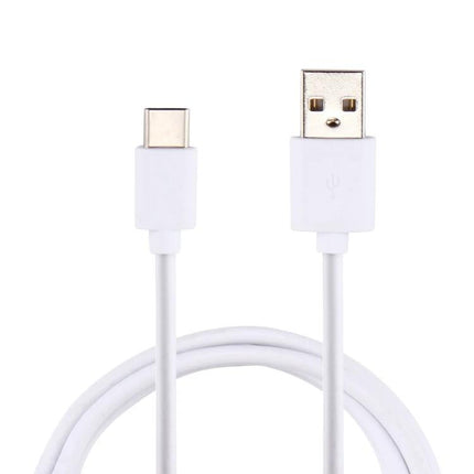 Cable for Charging Devices in Daily Home and Travel Use - white Type-C to USB charging cable for phones and devices