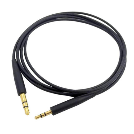 Headphone Audio Cable with 3.5mm to 2.5mm Connector for Daily Use – black 3.5mm to 2.5mm audio cable with gold-plated plugs