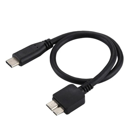 Daily Essential Cable for Connecting Devices at Home and on the Road - black USB Type-C to Micro B cable for charging and data transfer