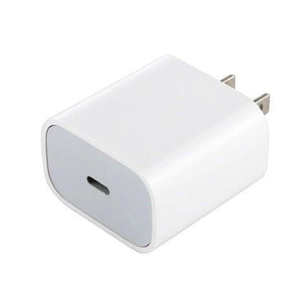 Compact Power Adapter for Travel and Daily Charging Needs — white lightweight USB-C EU plug charger for smartphones and tablets