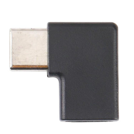 Convenient Elbow Adapter for Everyday Phone Charging Sessions black 90-degree USB-C to 8‑Pin plug adapter keeps cable out of the way for gaming and scrolling