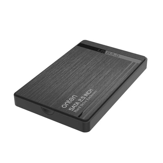 Onten UHD1 External Hard Drive Case for Portable Storage slim USB 3.0 2.5-inch SATA enclosure, durable ABS+PC for backups and file transfer