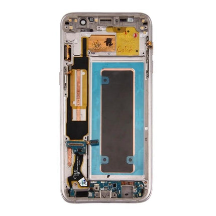 Samsung Galaxy S7 Edge Screen Replacement for Everyday Phone Use internal LCD and digitizer with frame and components