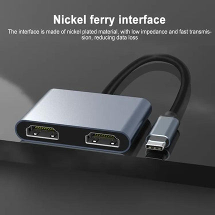 USB-C Docking Station with Dual HDMI for Display Extension