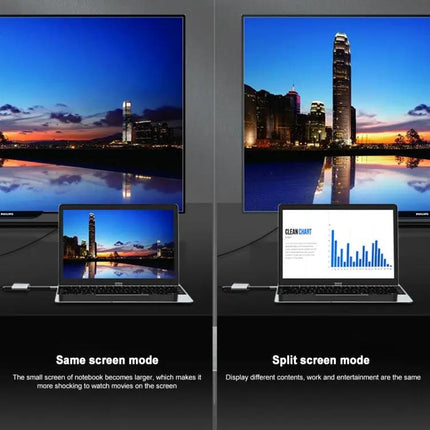 USB-C Docking Station with Dual HDMI for Display Extension