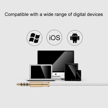 QKZ In-Ear Headphones With Noise Reduction For Commute compatible with iOS Android Windows devices for daily use