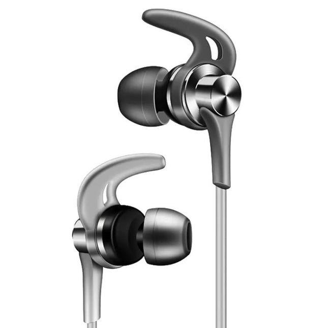 QKZ EQ1 CNC Metal Shark Fin Headphones Sports Music Headphones, Microphone Version | Syndmart