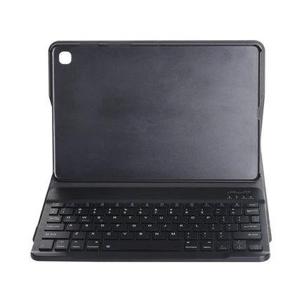Bluetooth Keyboard Case for Samsung Galaxy Tab S5e with Holder - black protective case with integrated keyboard and adjustable viewing stand
