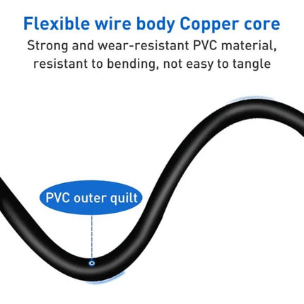 USB-C to 4.5x3.0mm Laptop Charging Cable for HP, 1.5m