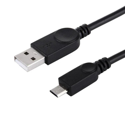 Compact Micro USB Cable for Travel and Daily Phone Use - black 20cm/50cm USB-A to Micro-USB charging and data sync cable