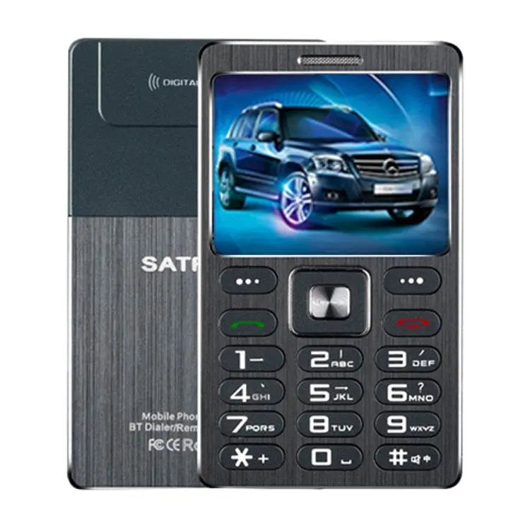 SATREND A10 Card Mobile Phone, Dual SIM Bluetooth MP3 with Anti-lost