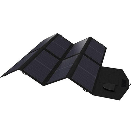 Alt Tag: ALLPOWERS Portable Solar Charger for Outdoor Use compact foldable solar panel charging phone and tablet for hiking and camping