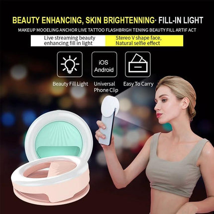 Versatile Clip-On Light for Daily Selfies and Social Media - compact clip-on LED fill light for brighter indoor selfies and video calls