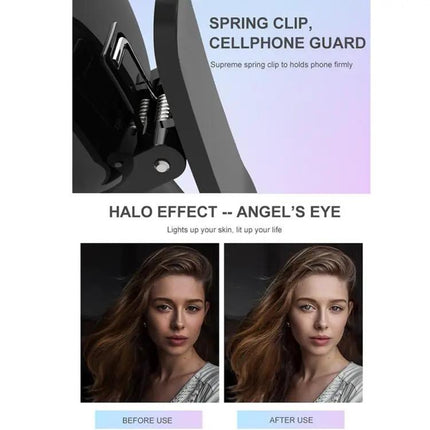 Compact Phone Light for Daily Video Calls and Social Media