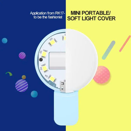 Compact Phone Light for Daily Video Calls and Social Media