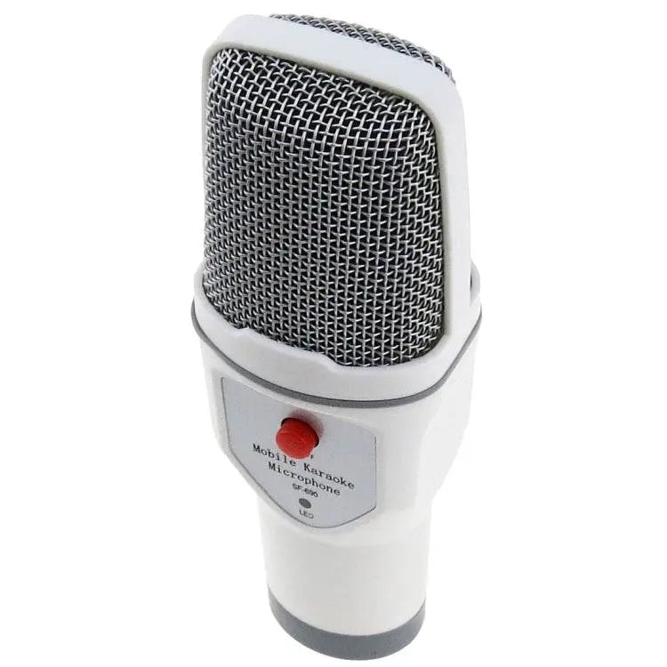 SF-690 Mobile Phone Karaoke Recording Condenser Microphone 