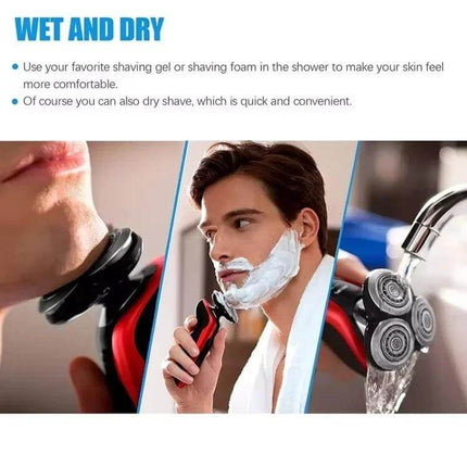 SH50 Replacement Blade For S5000 Series Shaver (6pc Set) - wet and dry use, six-piece eco-friendly replacement blades for S5000 shaver, maintain shaving performance