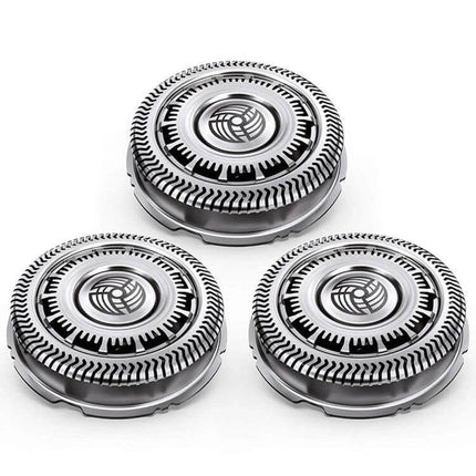 SH90 Shaver Head Replacement for Philips Razors 3 Blade - three stainless steel replacement heads for improved shaving performance