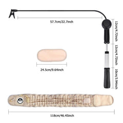 Cinturón de soporte de tracción lumbar neumático con terapia magnética