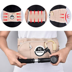 Pneumatic Lumbar Traction Support Belt with Magnetic Therapy