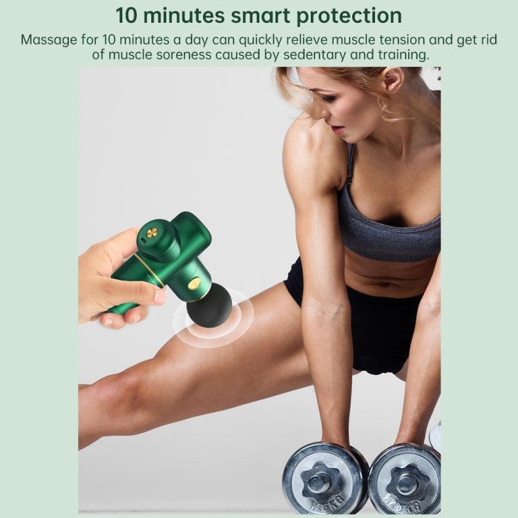 Portable Muscle Massage Gun with 4 Interchangeable Heads for Sports Recovery