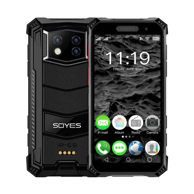 SOYES S10 Max Rugged Phone 6GB 128GB IP68 Waterproof 4G