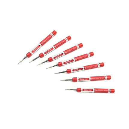 JIAFA 28-in-1 Repair Tool Kit for Electronics and Devices – red precision screwdrivers set for smartphone, tablet and laptop DIY repairs