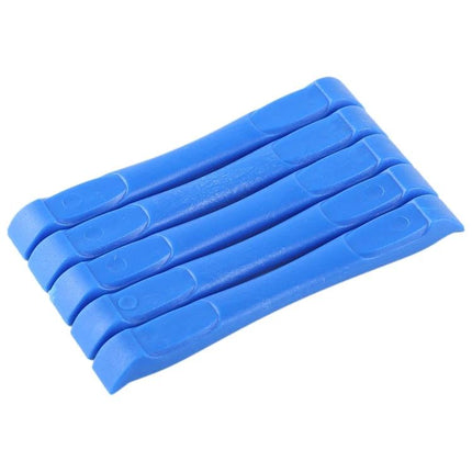 Plastic Spudger and Triangle Prying Tool Set for Device Repair: 5 Each blue plastic spudgers for smartphone and tablet opening