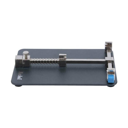 Kaisi Universal PCB Holder for Smartphone Repair Tools showing adjustable clamp on metal base for securing circuit boards during repairs