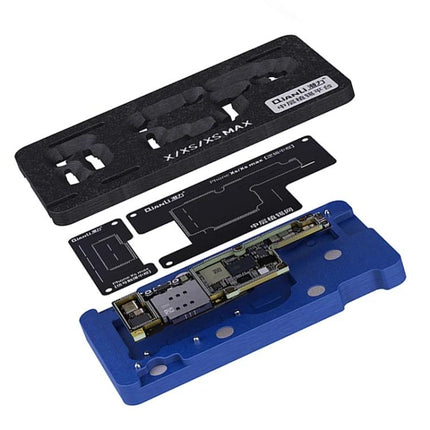 Qianli Stencil Platform for iPhone X, XS, and XS Max Repair precision alignment jig for board and screen repairs, heat-resistant durable fixture