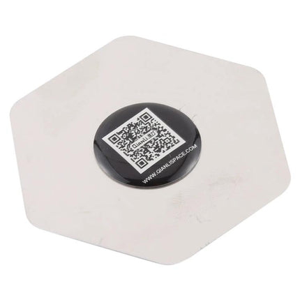 Qianli Hexagram Pry Tool with Precision Scales for Device Repair metal hex pry tool with central QR pad for smartphone panel separation
