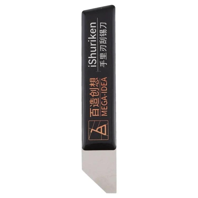 Qianli iShuriken Ultrathin Metal Scraping Tool for Electronics Repair - slim metal scraper for safe smartphone adhesive removal