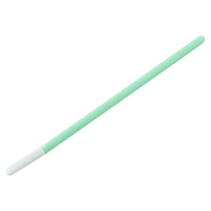Electronic Cleaning Swabs, 100-Pack for Device Maintenance - single green-handled precision swab with foam tip for electronics cleaning