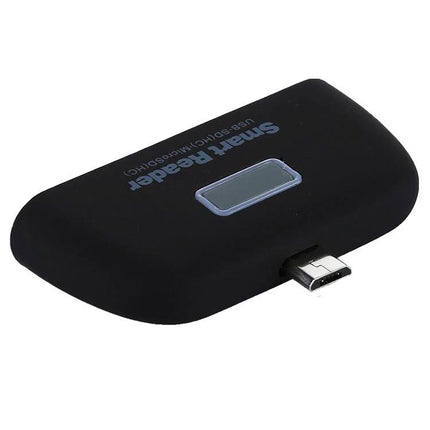 Essential Card Reader for Everyday Data Transfer Needs - compact black micro USB SD/TF card reader for quick photo and file transfers