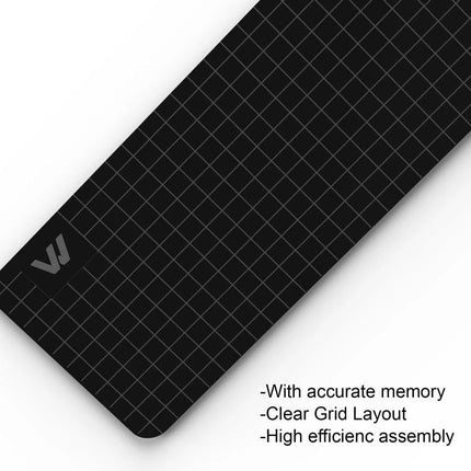 Wowstick Wowpad Compact Magnetic Pad for Screw Organization black grid layout for organizing screws and small parts