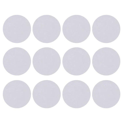 Pack of 100 Adhesive Metal Magnetic Discs for Car Phone Holders - round silver adhesive metal discs with 3M sticky pads for car phone mounts
