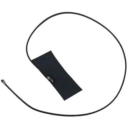 I-PEX 30cm Replacement Antenna for Device Wireless Upgrades shown as black 30cm cable with adhesive pad for routers and portable electronics